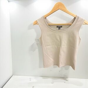Carlisle Beige Sleeveless Tank Top XS